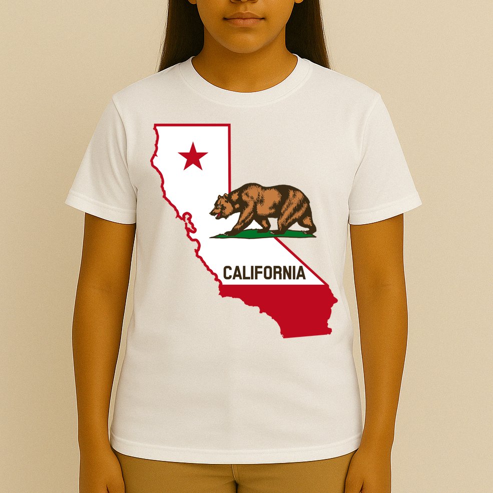 California State Bear Flag T-Shirt