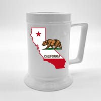 California State Bear Flag Beer Stein