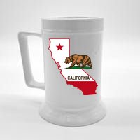 California State Bear Flag Beer Stein