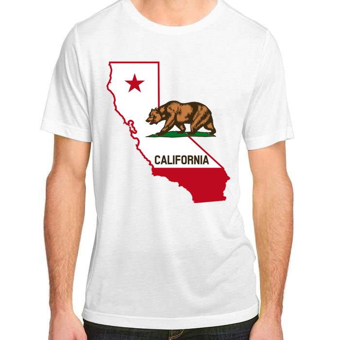 California State Bear Flag Adult ChromaSoft Performance T-Shirt