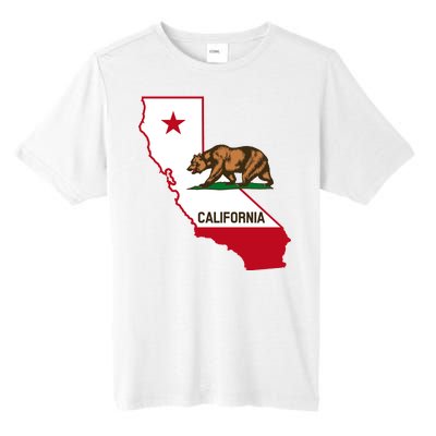 California State Bear Flag Tall Fusion ChromaSoft Performance T-Shirt