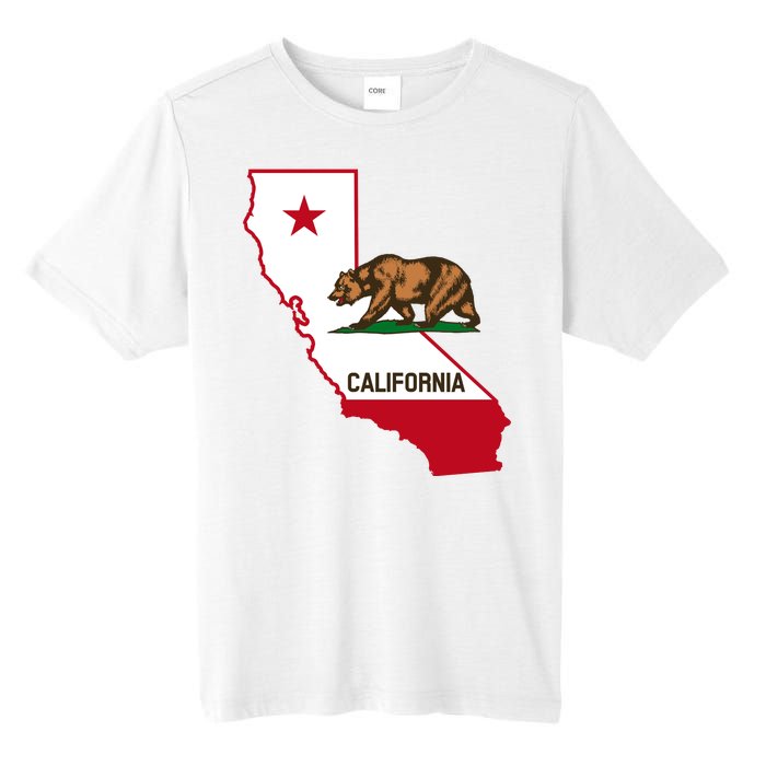 California State Bear Flag Tall Fusion ChromaSoft Performance T-Shirt