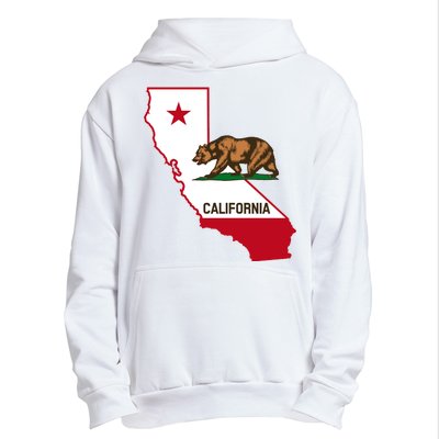 California State Bear Flag Urban Pullover Hoodie