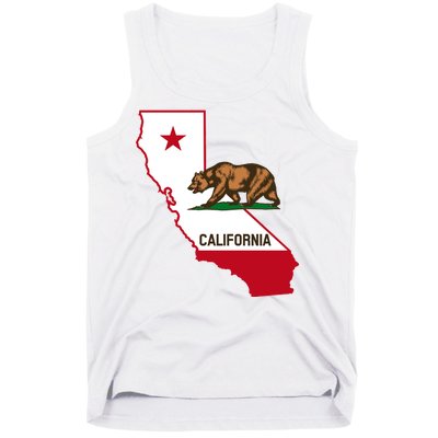 California State Bear Flag Tank Top