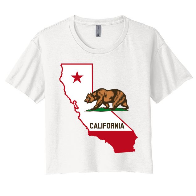 California State Bear Flag Crop Top