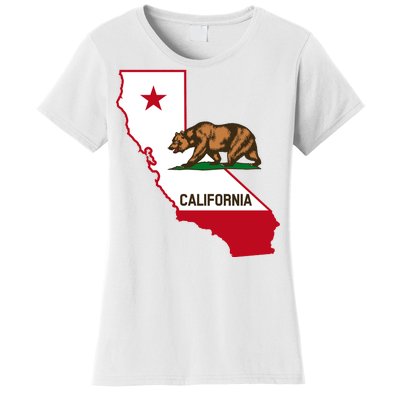 California State Bear Flag Women's T-Shirt