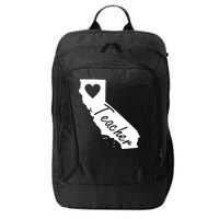 California State Teacher Red For Ed City Backpack