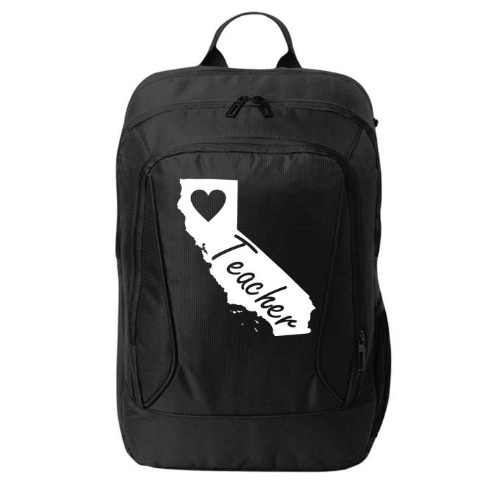 California State Teacher Red For Ed City Backpack
