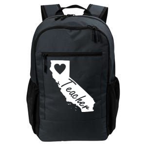 California State Teacher Red For Ed Daily Commute Backpack