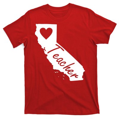 California State Teacher Red For Ed T-Shirt