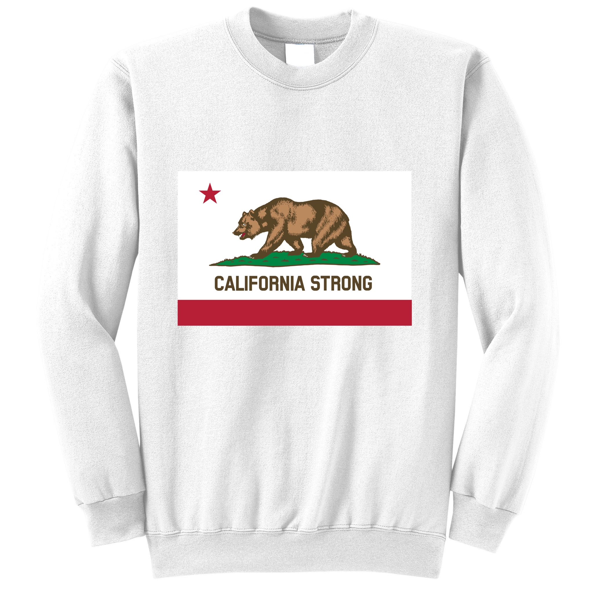 California Strong Flag Sweatshirt