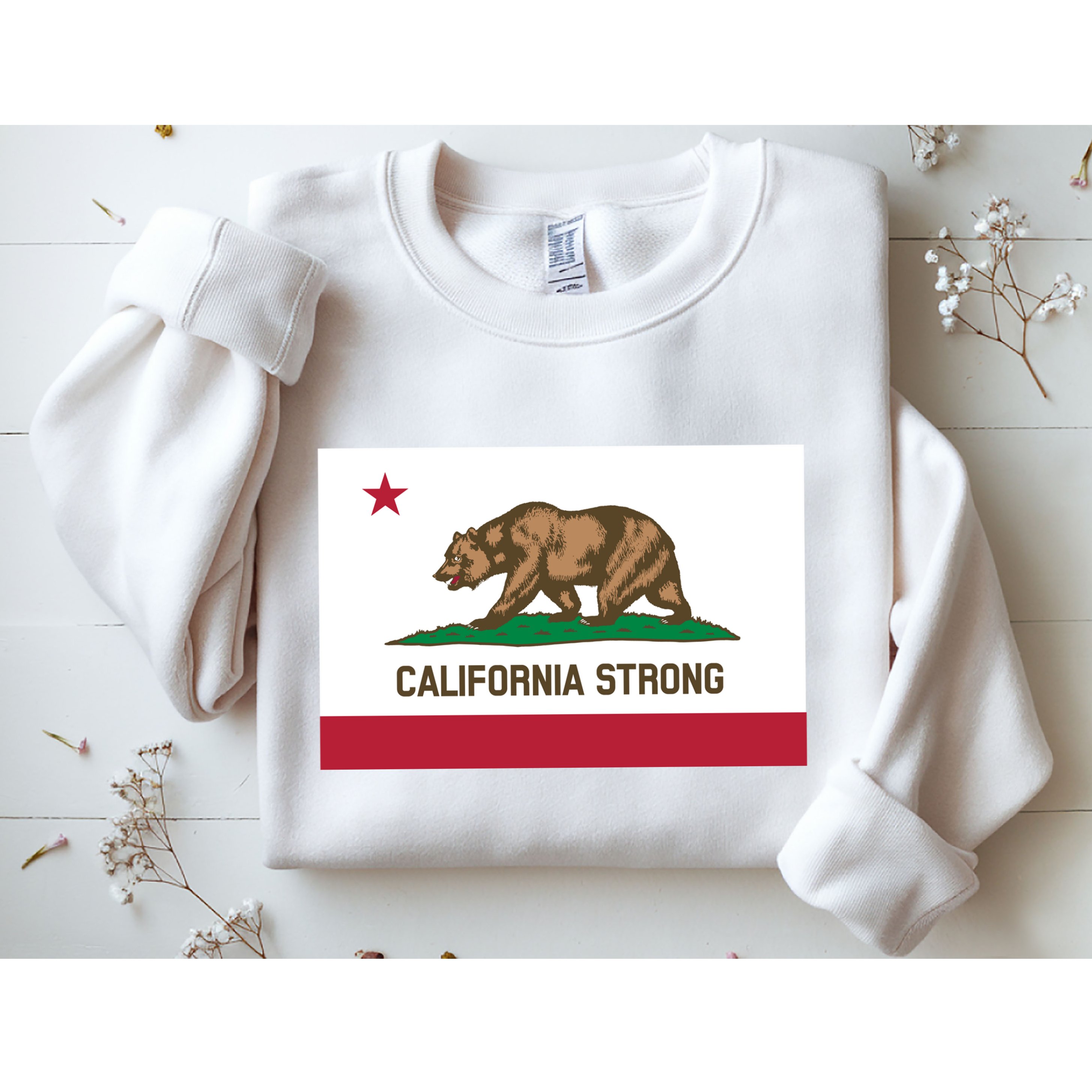 California Strong Flag Sweatshirt