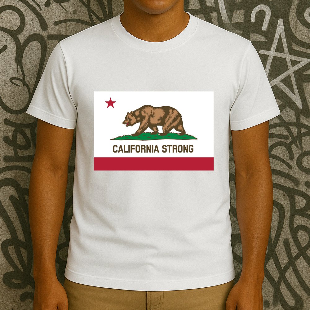 California Strong Flag T-Shirt