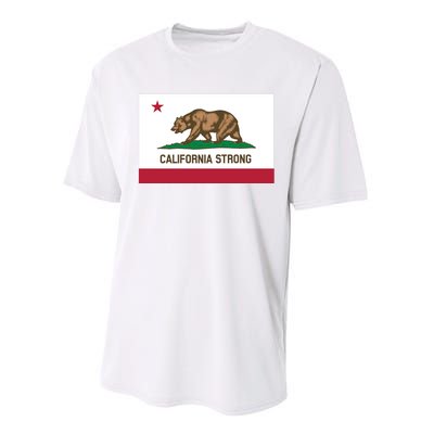 California Strong Flag Performance Sprint T-Shirt