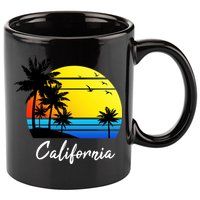 California Sunset 11oz C Handle Ceramic Mug