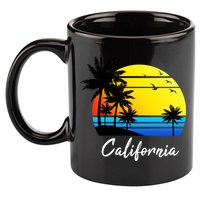 California Sunset 11oz C Handle Ceramic Mug