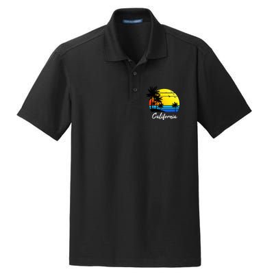 California Sunset Dry Zone Grid Polo