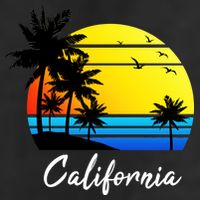 California Sunset Trucker Hat
