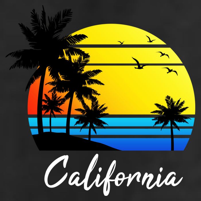 California Sunset Trucker Hat