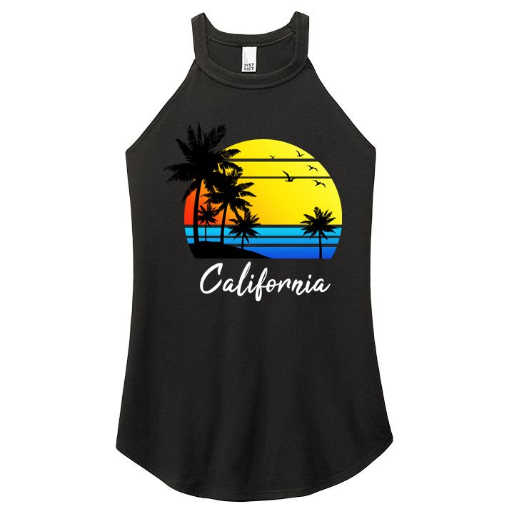 California Sunset Women's Perfect Tri Rocker Tank