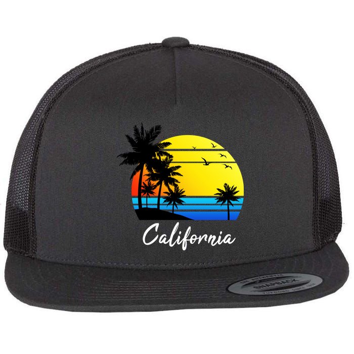 California Sunset Flatbill Hat