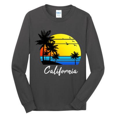 California Sunset Tall Long Sleeve T-Shirt