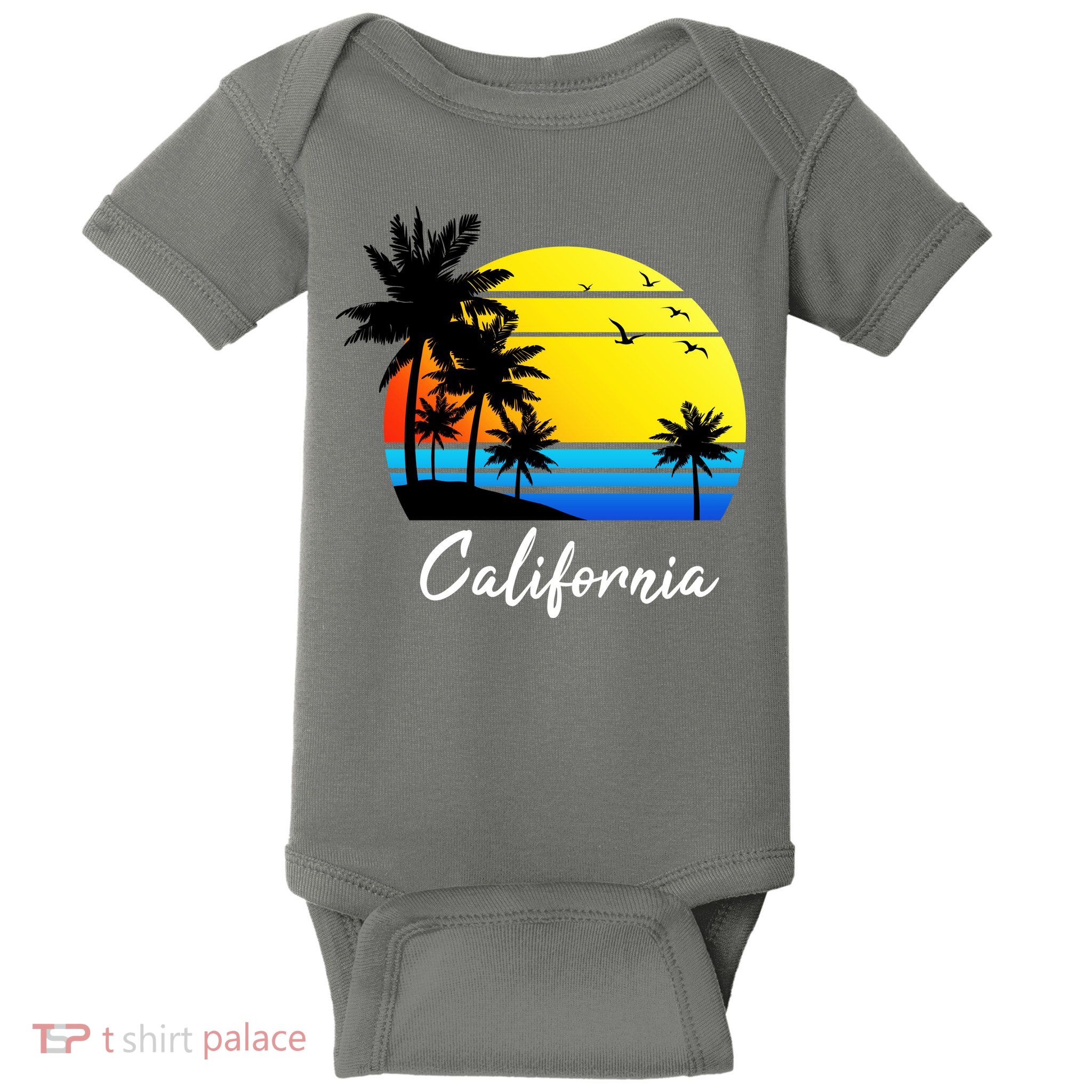 California Sunset Baby Bodysuit