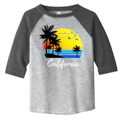 California Sunset Toddler Fine Jersey T-Shirt