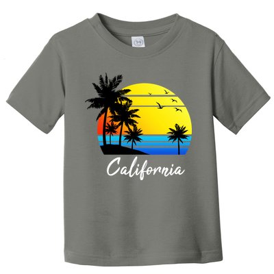 California Sunset Toddler T-Shirt