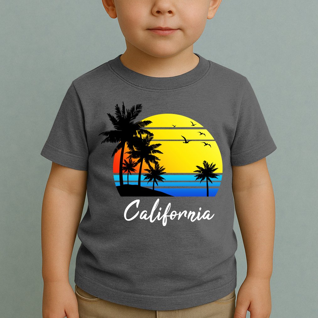 California Sunset Toddler T-Shirt