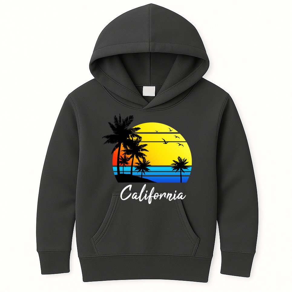 California Sunset Kids Hoodie
