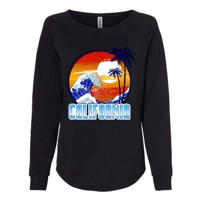 California Sunshine Womens California Wash Sweatshirt