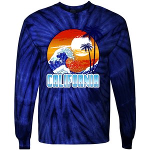 California Sunshine Tie-Dye Long Sleeve Shirt