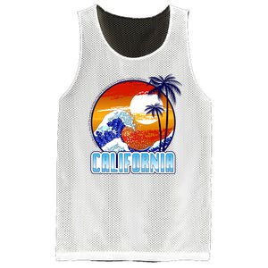 California Sunshine Mesh Reversible Basketball Jersey Tank