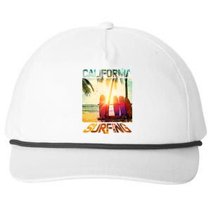 California Surfing Snapback Five-Panel Rope Hat