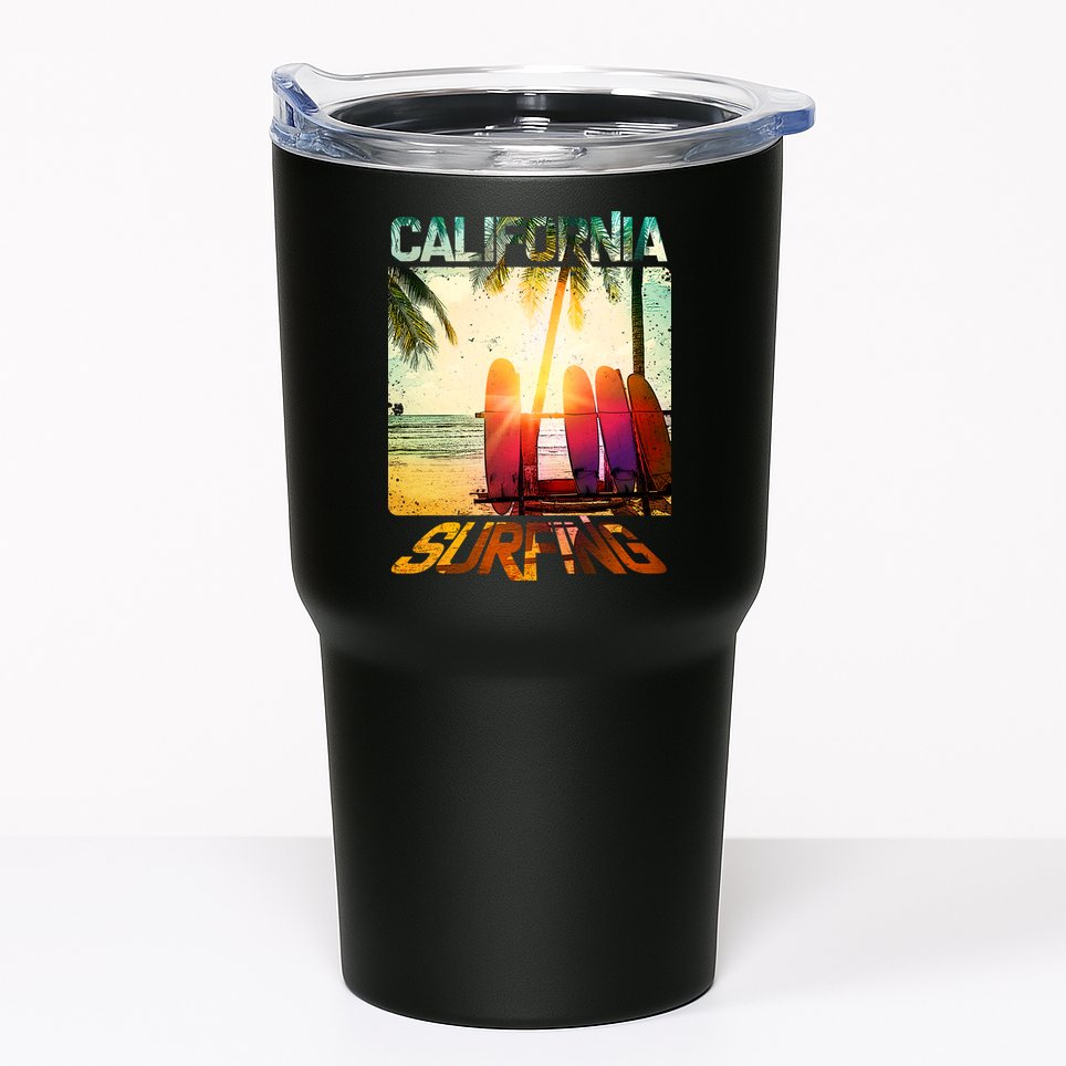California Surfing Tumbler