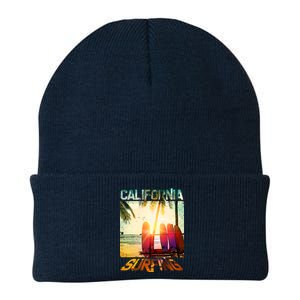 California Surfing Knit Cap Winter Beanie