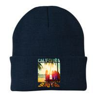 California Surfing Knit Cap Winter Beanie