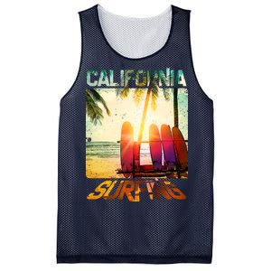 California Surfing Mesh Reversible Basketball Jersey Tank