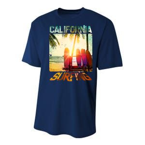 California Surfing Youth Performance Sprint T-Shirt