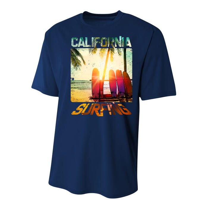 California Surfing Youth Performance Sprint T-Shirt