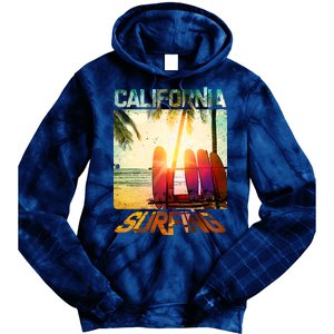 California Surfing Tie Dye Hoodie