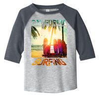 California Surfing Toddler Fine Jersey T-Shirt