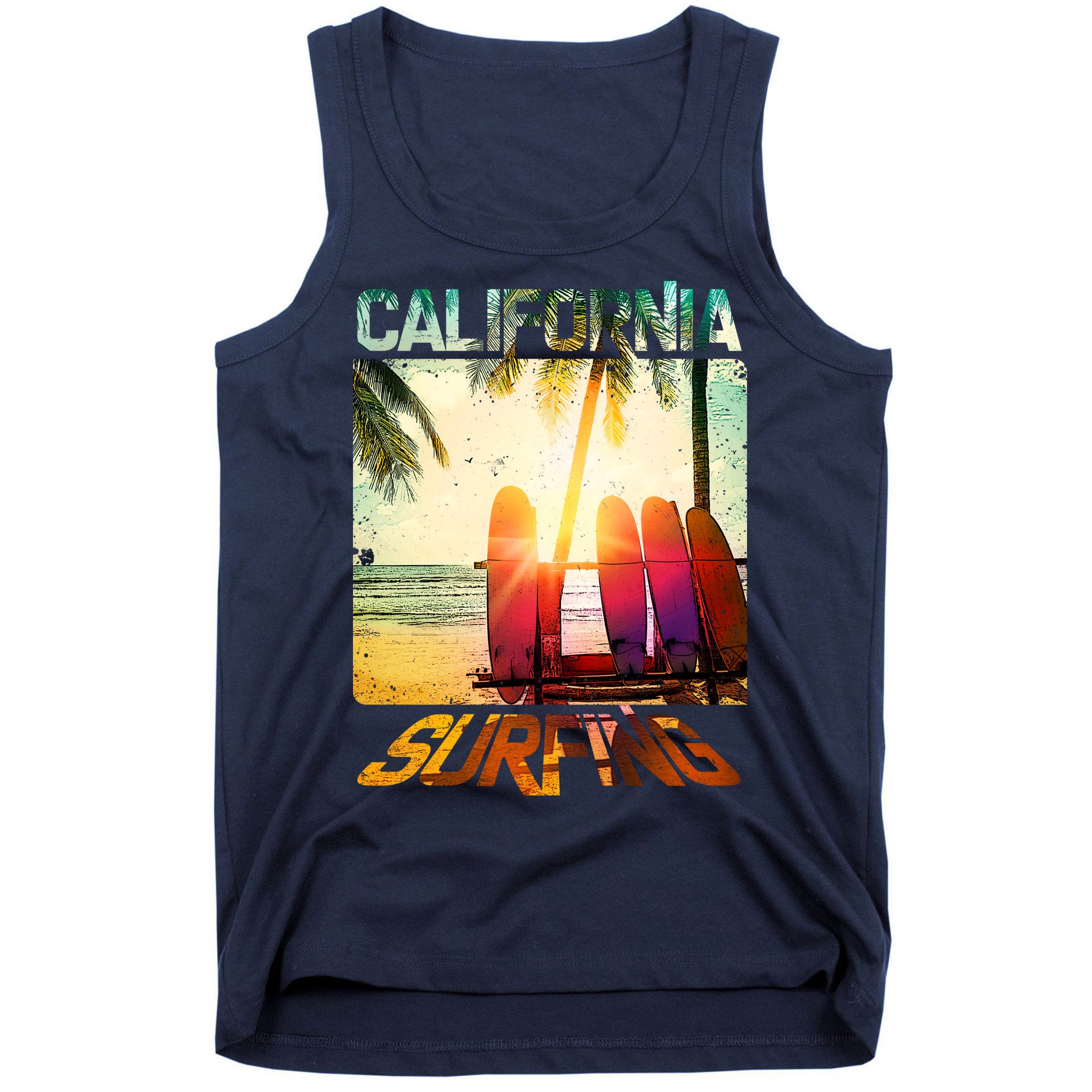 California Surfing Tank Top