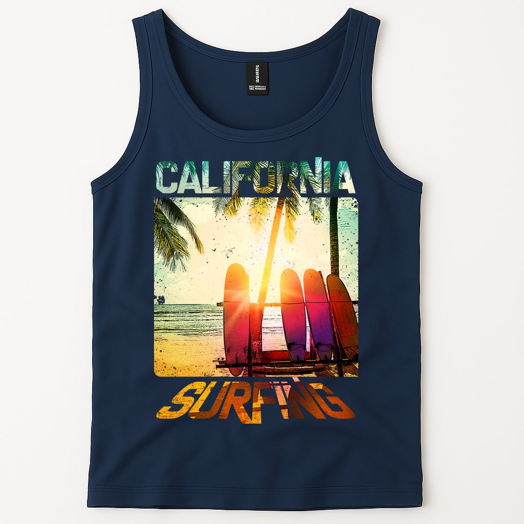 California Surfing Tank Top