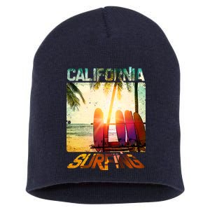 California Surfing Short Acrylic Beanie