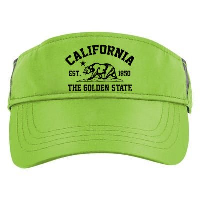 California The Golden State Est 1850 Adult Drive Performance Visor