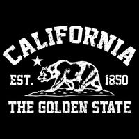 California The Golden State Est 1850 City Backpack