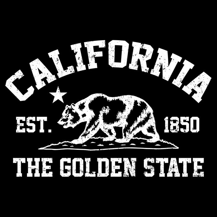 California The Golden State Est 1850 City Backpack