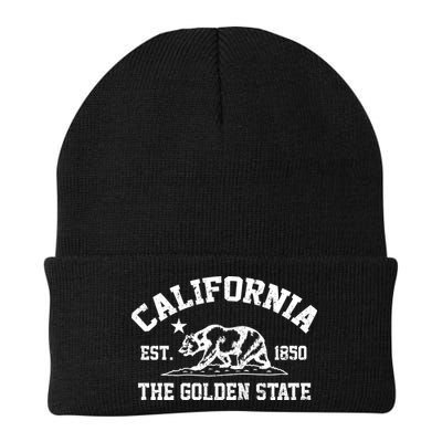 California The Golden State Est 1850 Beanie